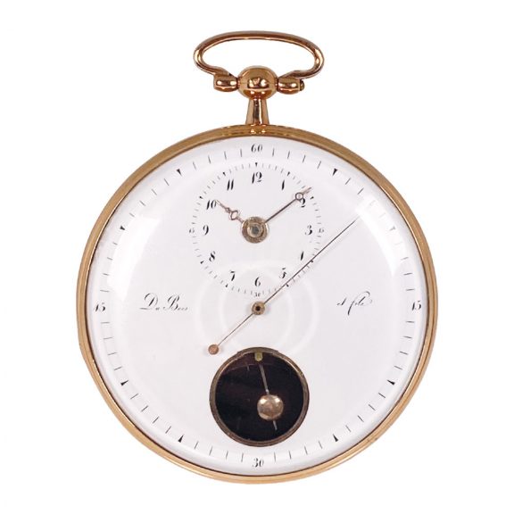 Swiss gold watch with rare Debaufré escapement Circa 1830 Swiss gold watch with rare Debaufré escapement Circa 1830