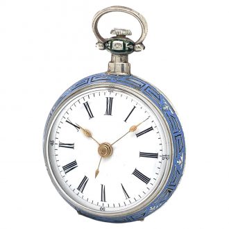 Swiss watch with centre seconds for Chinese market Circa 1895
