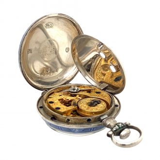 Swiss watch with centre seconds for Chinese market Circa 1895