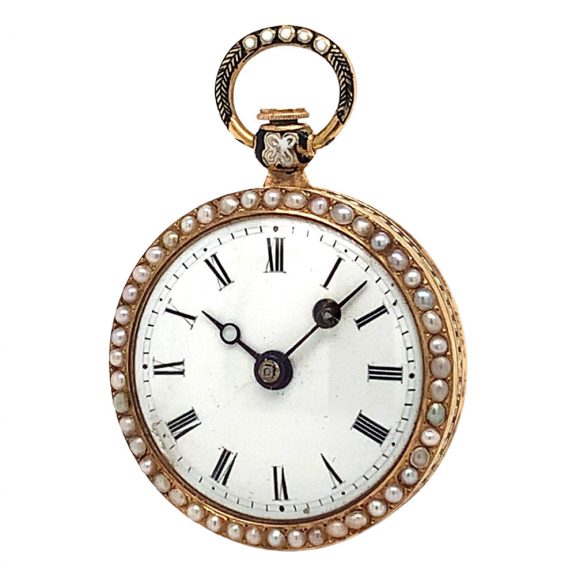 Swiss verge watch made for the Chinese market Circa 1840 Swiss verge watch made for the Chinese market Circa 1840v