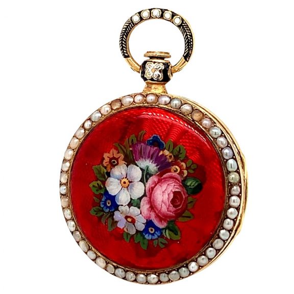 Swiss verge watch made for the Chinese market Circa 1840 Swiss verge watch made for the Chinese market Circa 1840