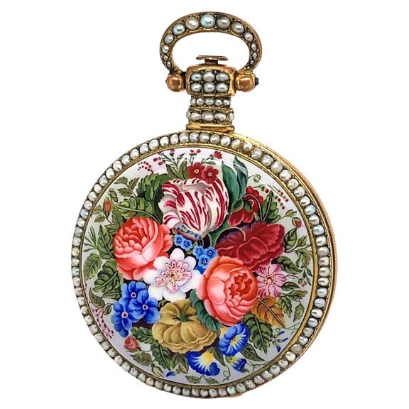 Swiss centre seconds watch for the Chinese market Circa 1840 Swiss centre seconds watch for the Chinese market Circa 1840
