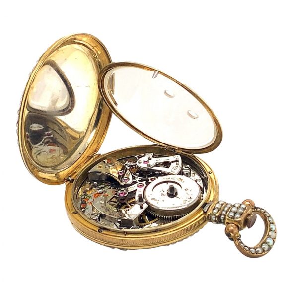 Swiss centre seconds watch for the Chinese market Circa 1840 Swiss centre seconds watch for the Chinese market Circa 1840