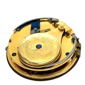 Swiss automatic pocket watch with regulator dial Circa 1790
