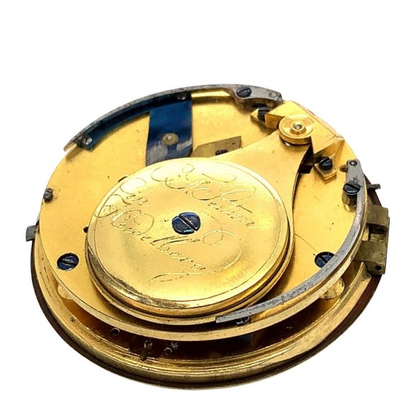 Swiss automatic pocket watch with regulator dial Circa 1790 Swiss automatic pocket watch with regulator dial Circa 1790