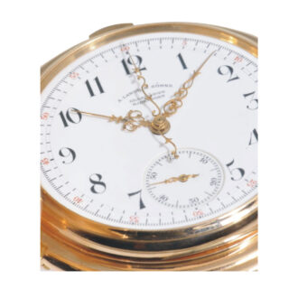 Historically interesting German gold chronograph Circa 1887