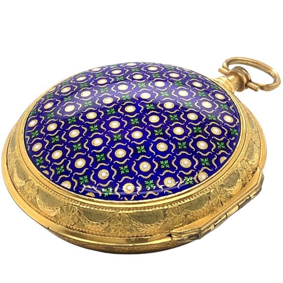 English brass pair cased verge open faced pocket watch Circa 1800 English brass pair cased verge open faced pocket watch Circa 1800