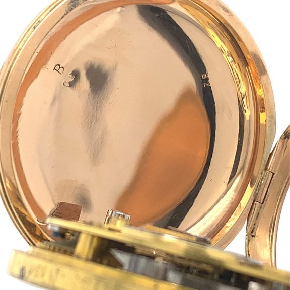 Rare French gold quarter-hour repeating à toc watch Circa 1792 Rare French gold quarter-hour repeating à toc watch Circa 1792