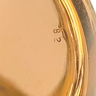 Rare French gold quarter-hour repeating à toc watch Circa 1792