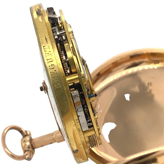 Rare French gold quarter-hour repeating à toc watch Circa 1792 Rare French gold quarter-hour repeating à toc watch Circa 1792