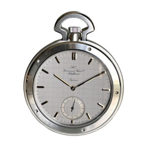 Swiss steel anti-magnetic Schaffhausen pocket watch Circa 1985