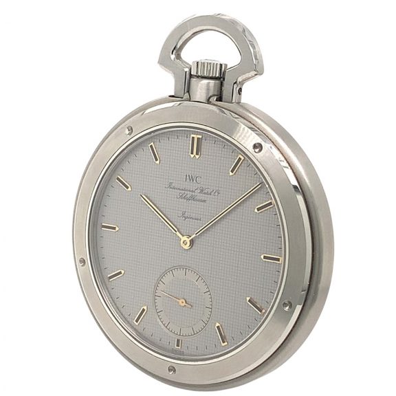 Swiss steel anti-magnetic Schaffhausen pocket watch Circa 1985 Swiss steel anti-magnetic Schaffhausen pocket watch Circa 1985