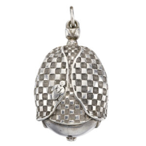 English silver verge watch in the form of a Fritillaria Circa 1630
