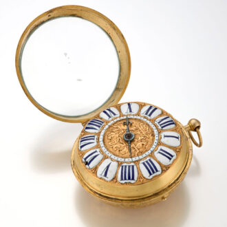 A French mock pendulum oignon single handed Circa 1690
