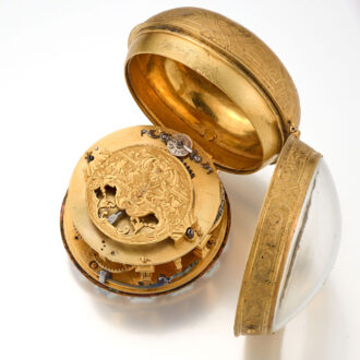 A French mock pendulum oignon single handed Circa 1690