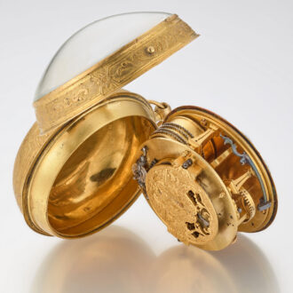 A French mock pendulum oignon single handed Circa 1690