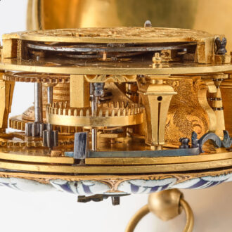 A French mock pendulum oignon single handed Circa 1690