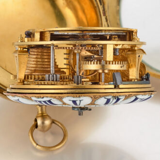 A French mock pendulum oignon single handed Circa 1690