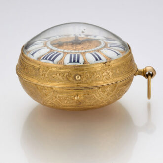 A French mock pendulum oignon single handed Circa 1690