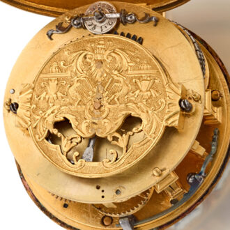 A French mock pendulum oignon single handed Circa 1690
