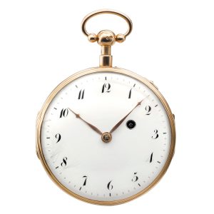 Swiss quarter repeater with erotic automaton Circa 1790