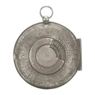 Exceptional rare English silver pair cased verge pocket watch Circa 1720