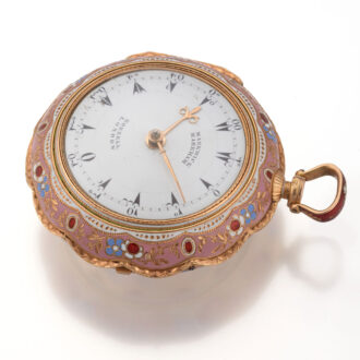 Markwick Markham gold enamel triple cased verge Circa 1813