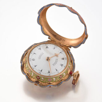 Markwick Markham gold enamel triple cased verge Circa 1813