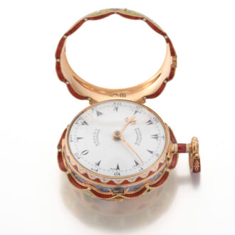 Markwick Markham gold enamel triple cased verge Circa 1813