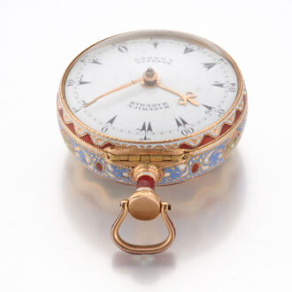 Markwick Markham gold enamel triple cased verge Circa 1813