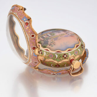 Markwick Markham gold enamel triple cased verge Circa 1813