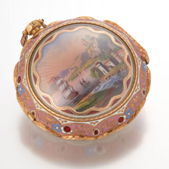 Markwick Markham gold enamel triple cased verge Circa 1813