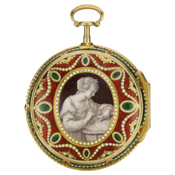 English astronomical watch with annual calendar Circa 1778
