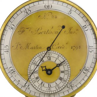 Rare French early marine pocket chronometer watch Circa 1795