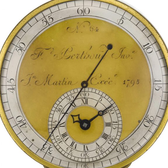 Rare French early marine pocket chronometer watch Circa 1795 Rare French early marine pocket chronometer watch Circa 1795