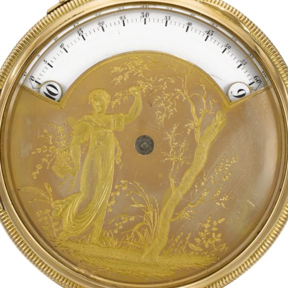 Swiss quarter repeating watch with wandering hours Circa 1800 Swiss quarter repeating watch with wandering hours Circa 1800