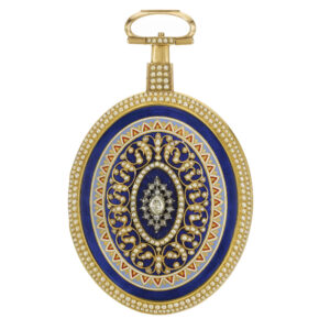 Magnificent English diamond set duplex watch Circa 1797