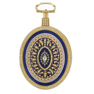Magnificent English diamond set duplex watch Circa 1797