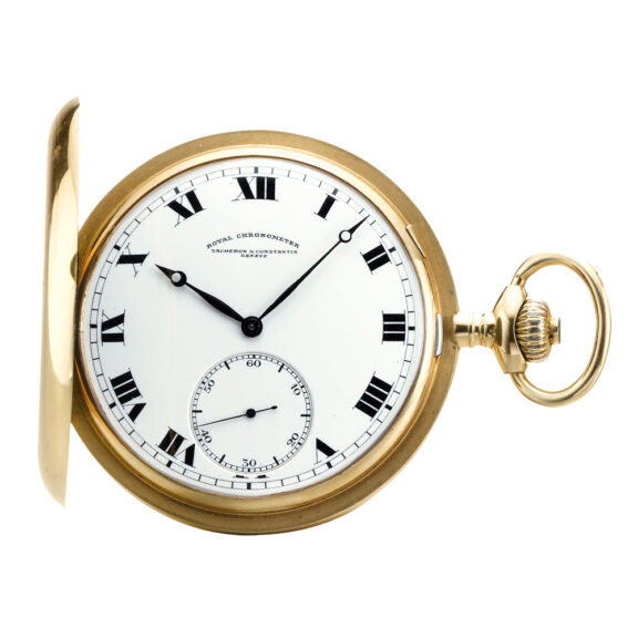 Swiss gold chronometer hunting cased watch Circa 1910
