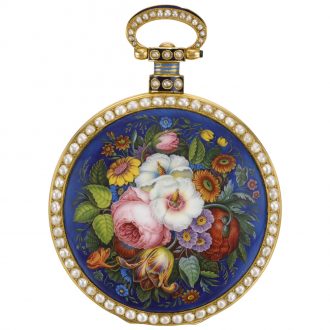Swiss cylinder watch made for the Chinese market Circa 1800