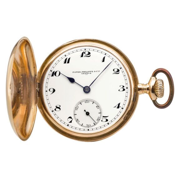 Swiss gold hunting cased keyless lever watch Circa 1903