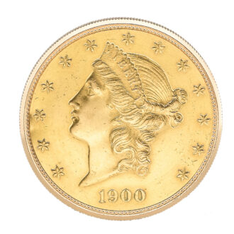 Rare swiss gold coin watch by Patek Philippe Circa 1959
