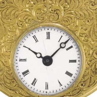 Swiss ultra-thin pocket watch with Bagnolet calibre Circa 1850