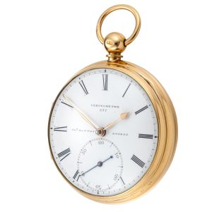 An English heavy gold chronometer by James Hatton Circa 1800