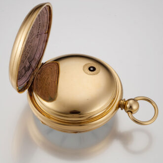 An English heavy gold chronometer by James Hatton Circa 1800
