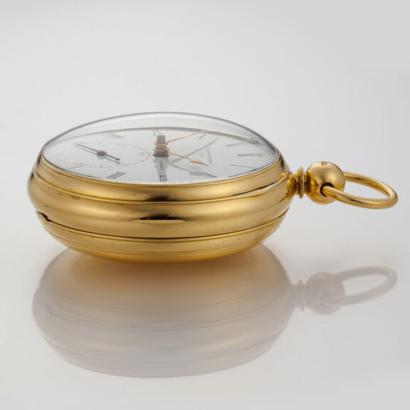 An English heavy gold chronometer by James Hatton Circa 1800 An English heavy gold chronometer by James Hatton Circa 1800