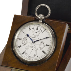English deck watch with two-day power reserve Circa 1887