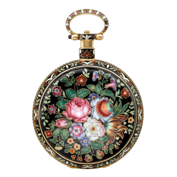 English gold watch made for the Chinese market Circa 1820