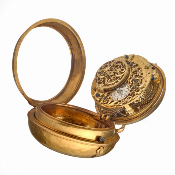 Dirk Koster Dutch verge pocket watch circa 1760 Dirk Koster Dutch verge pocket watch circa 1760