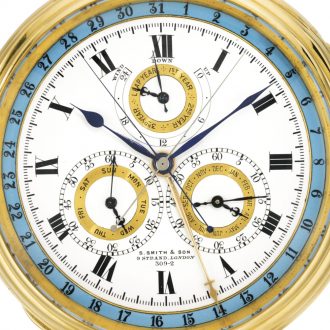 English complicated repeating chronograph clockwatch Circa 1903